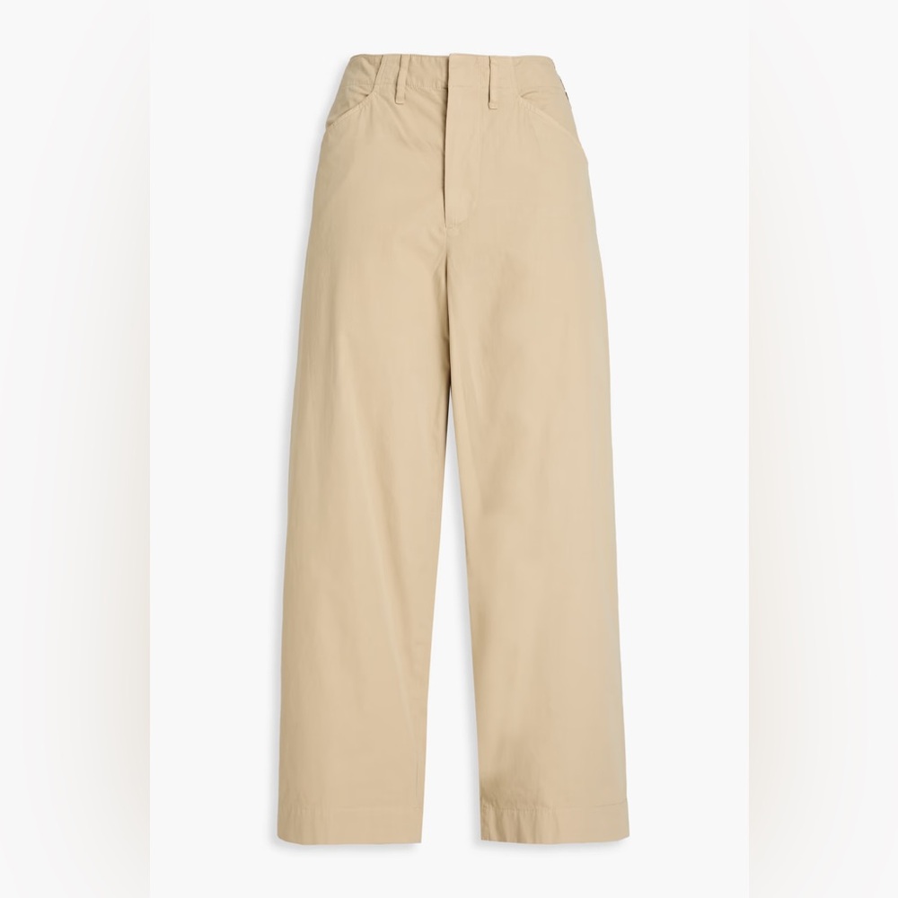 - Rag & Bone Banks Cotton Wide-Leg Pants size 12